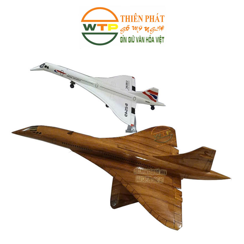 mô hình lấy cảm hứng từ chiếc máy bay Concorde ngoài đời thực